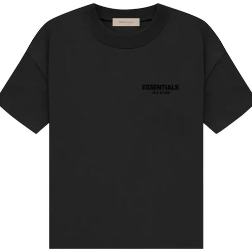 ESSENTIALS Streetwear Black T-Shirt
